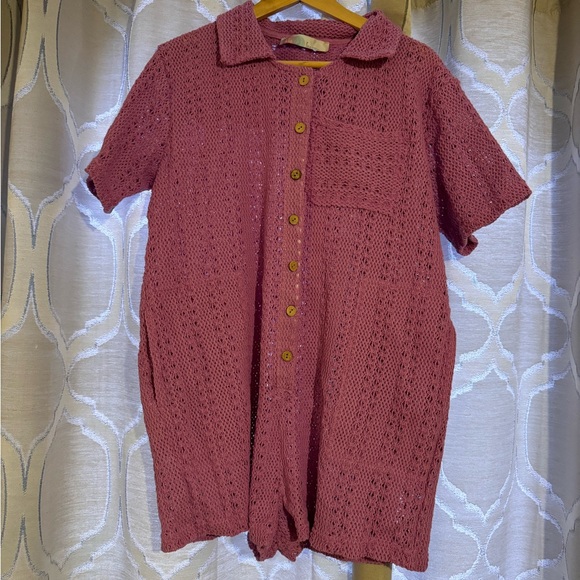 Free People Crochet Romper - Picture 3 of 5